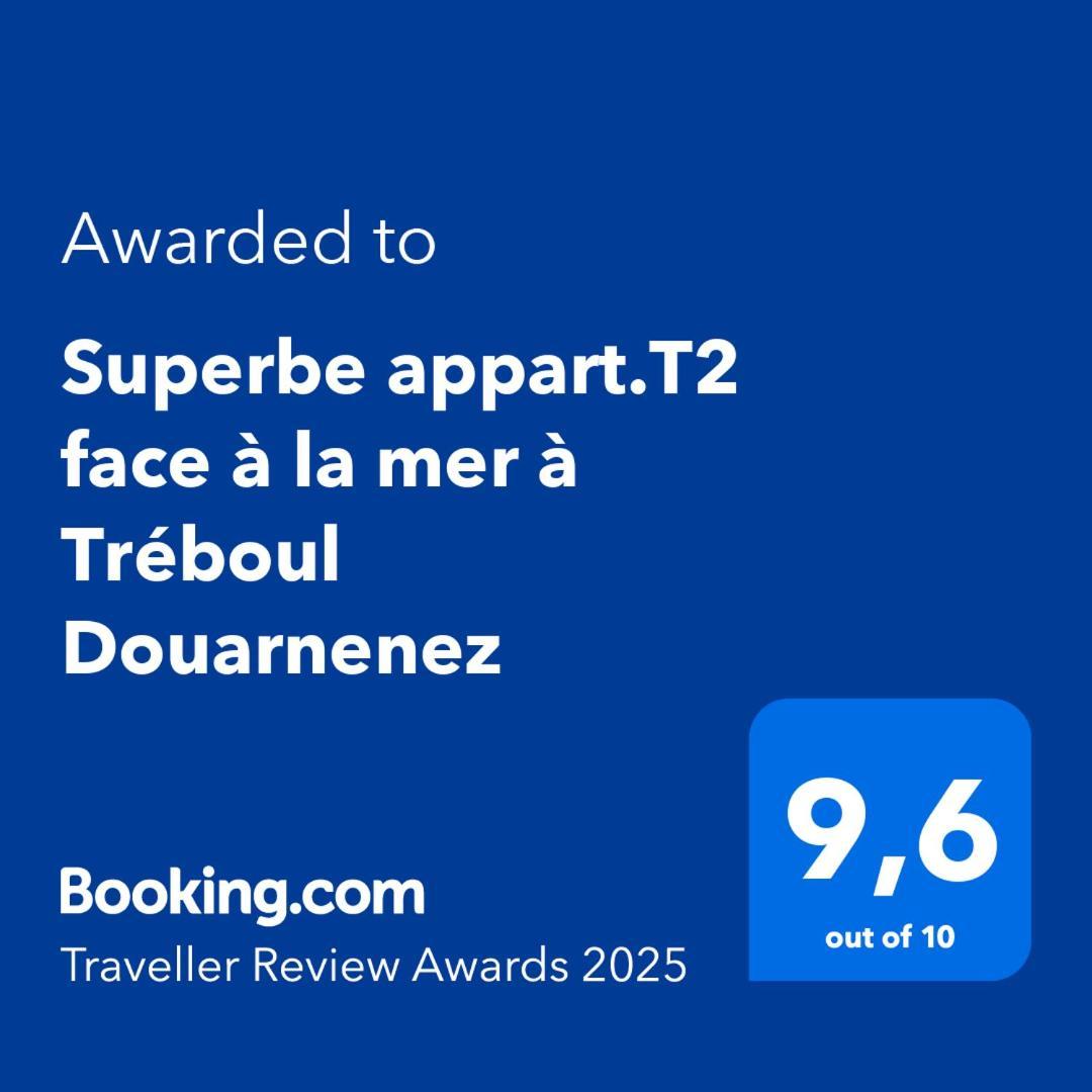 Superbe appart.T2 face à la mer à Tréboul Douarnenez Exterior foto